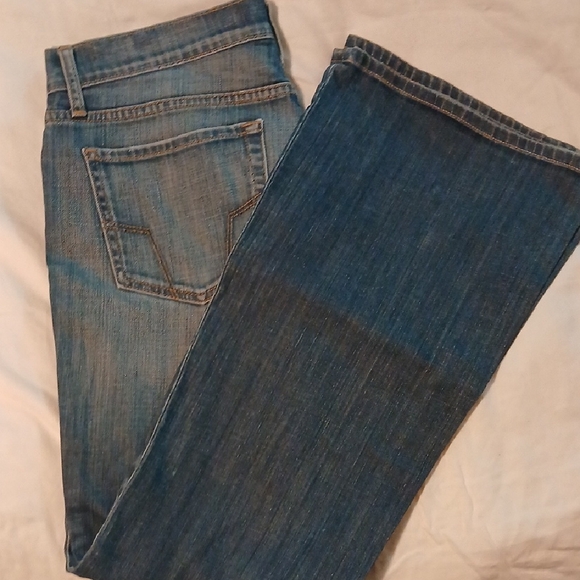 Fossil Women's 31 Blue Flare Denim Jeans - Picture 4 of 5